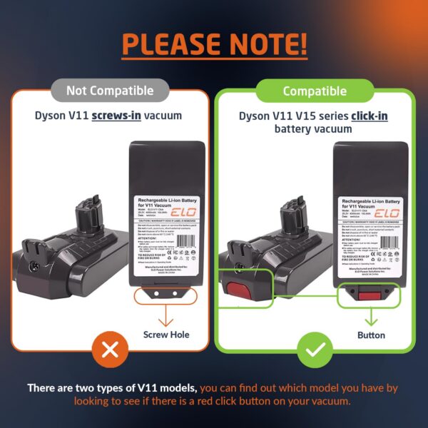 ELO V11 V15 Battery product view
